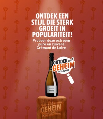 Ontdek een stijl die sterk groeit in populariteit! Probeer deze extreem pure en zuivere Cr&eacute;mant&nbsp;de Loire